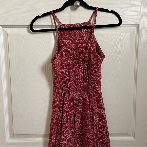 A&F high neck cutout back dress - Picture 2 of 3